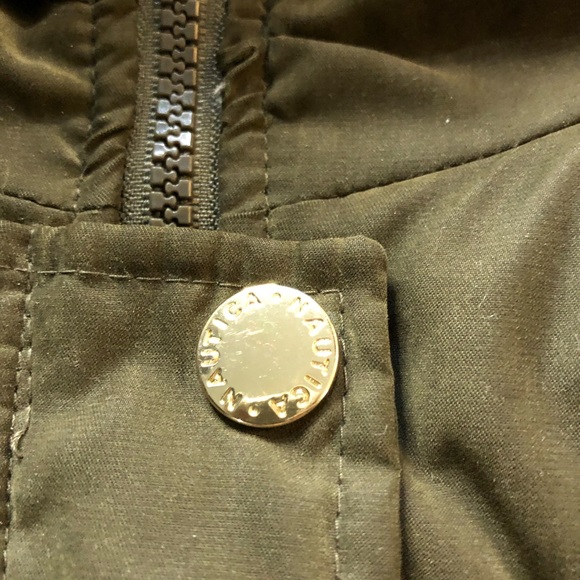 NAUTICA ⛵️ khaki parka medium - Picture 4 of 5